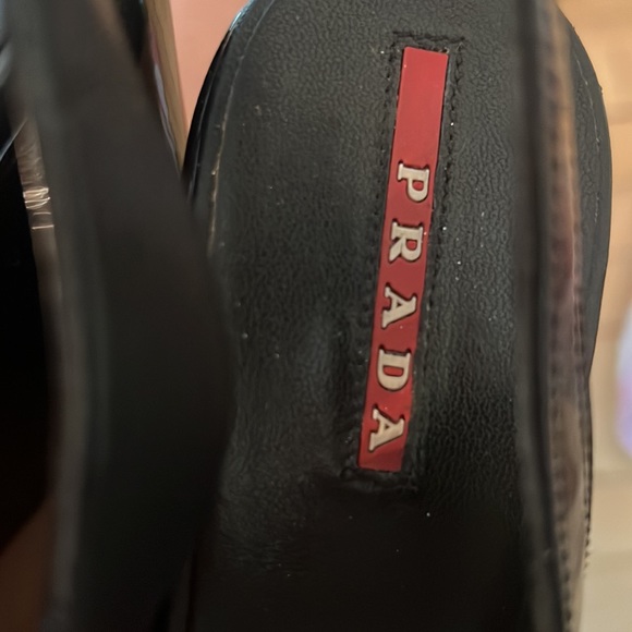 Black Prada wedges. Excellent condition. Barely worn - Picture 4 of 4